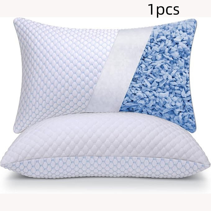 Gel Lavender Pillow | Cooling Memory Foam Neck Pillow