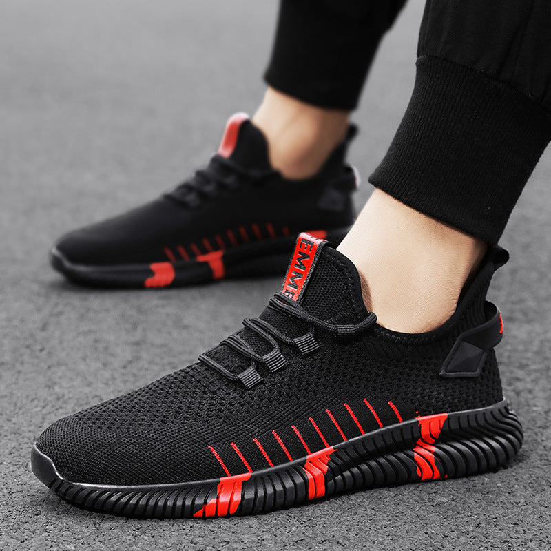 Herren Mesh Running Sneaker Leicht Atmungsaktiv Sport Schuhe