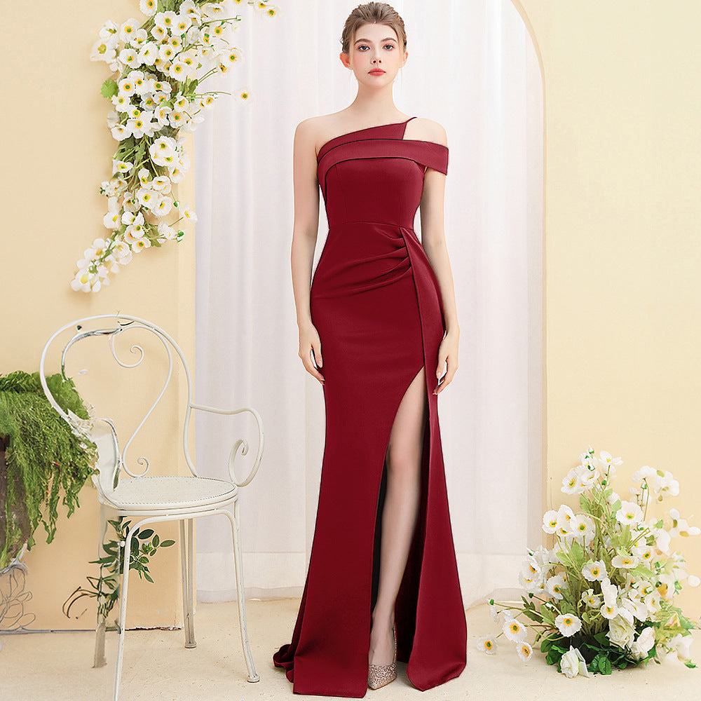 Mermaid Evening Dress Elegant Women | Luxury Fishtail Dress