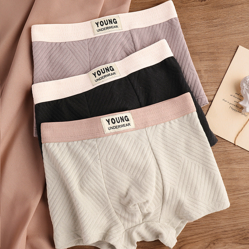 Men's Cotton Boxer Briefs | Mid-Rise | Breathable Comfort