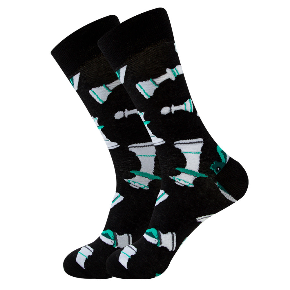 Women's Fashion Socks Geometric | Fruit Street Style Socks