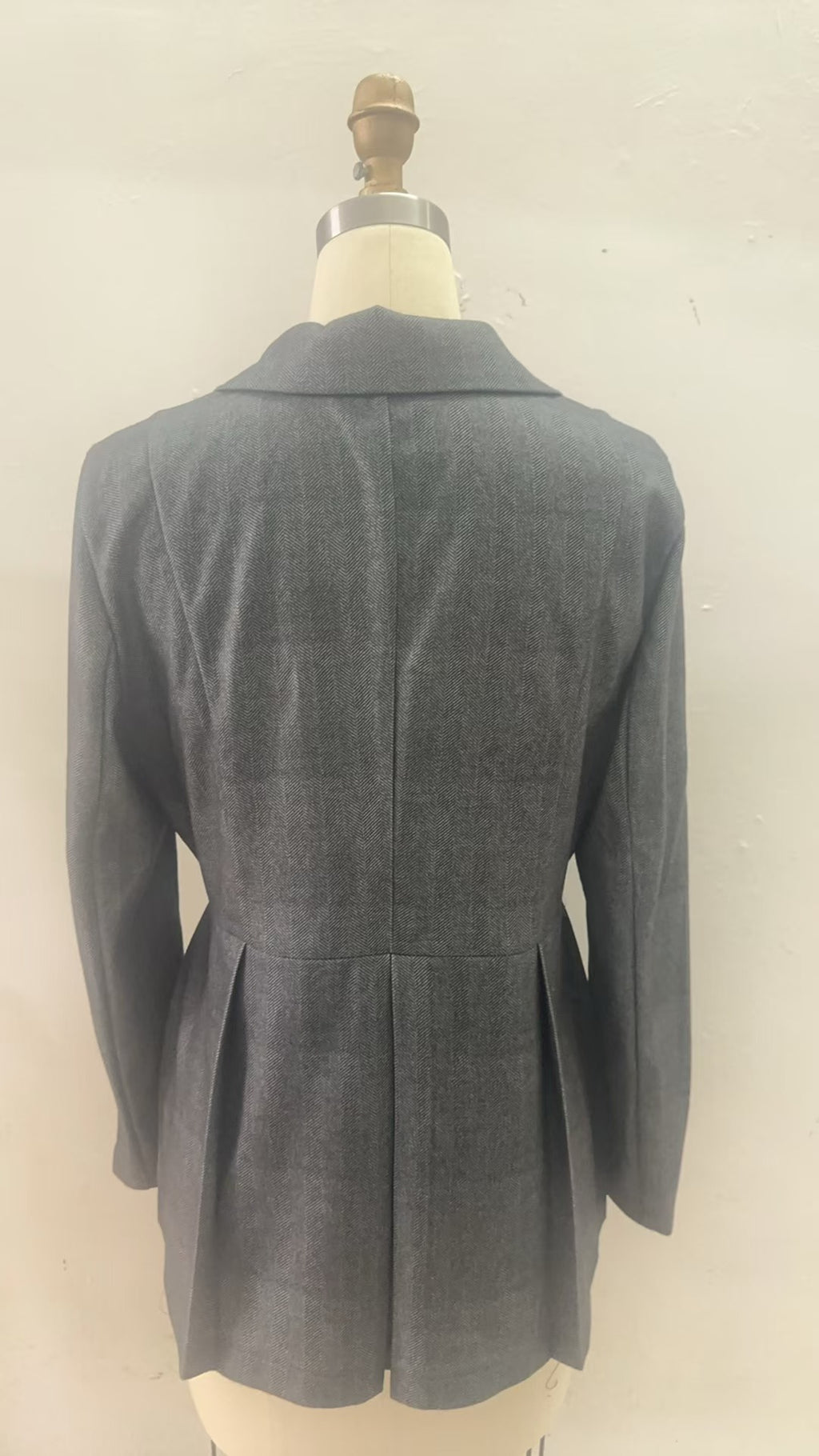 Damen Blazer mit Blumenmuster – Slim Fit & Elegant Modern