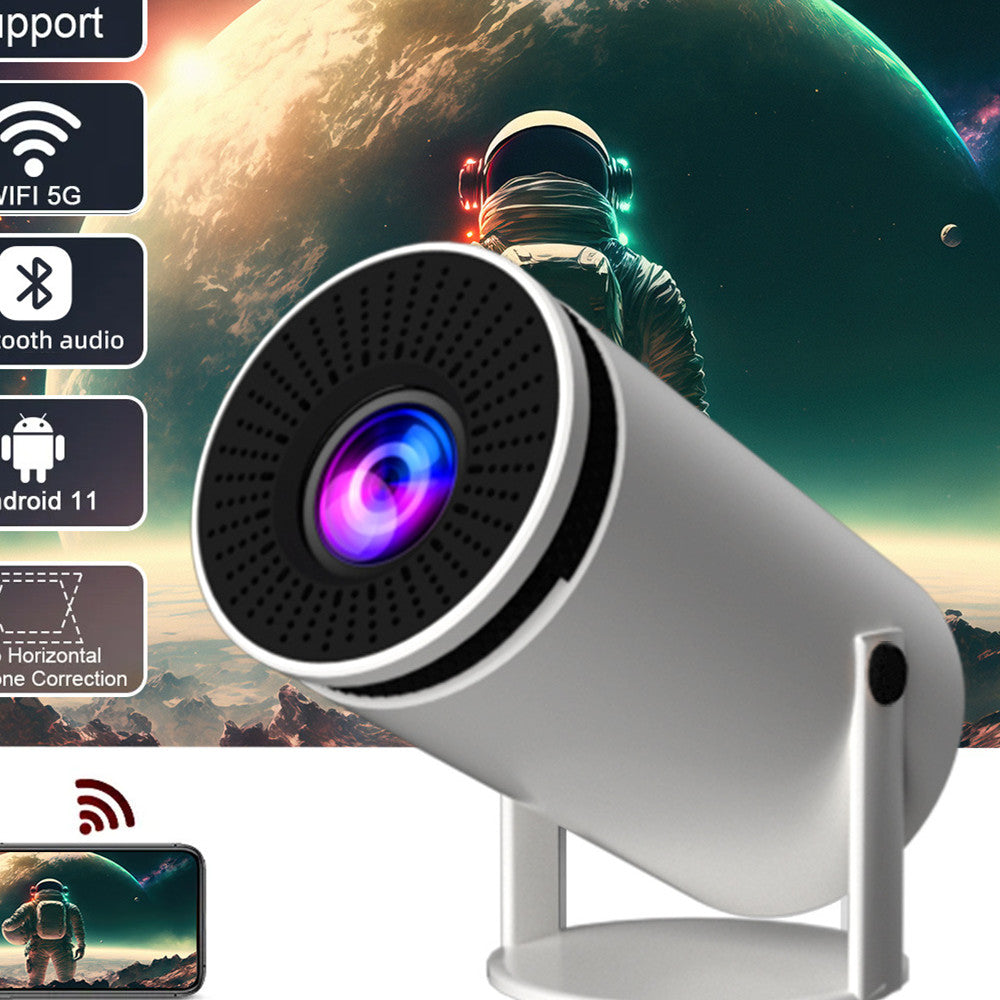 HY300 Smart Mini Projector - Portable HD Projector with Android & Home Cinema Experience