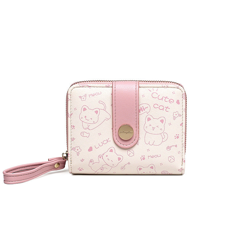 Women's Wallet Bunny Motif | Cute & Compact Trendy