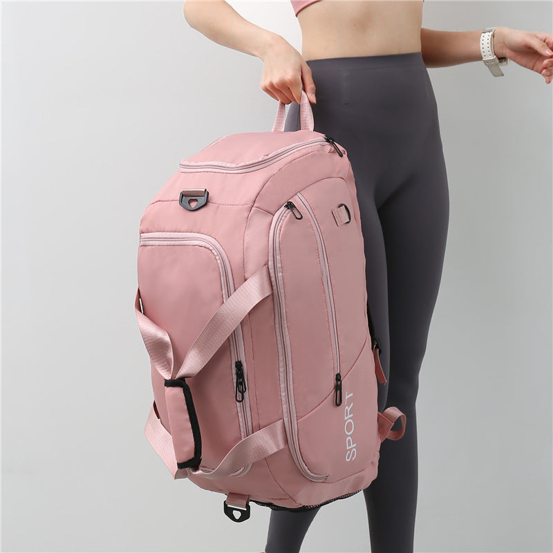 Wasserdichte Sport Reisetasche mit Schuhfach – Fitness Schultertasche