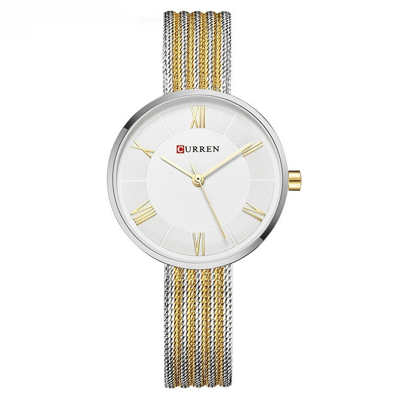 Women's Waterproof Quartz Watch – Elegant Casual Wristwatch