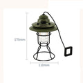 Portable Retro Lantern Outdoor Camping Multifunction Lamp