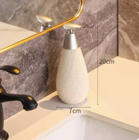 Soap Dispenser Ceramic | Lotion Shower Gel Bottle | Bathroom Accessories