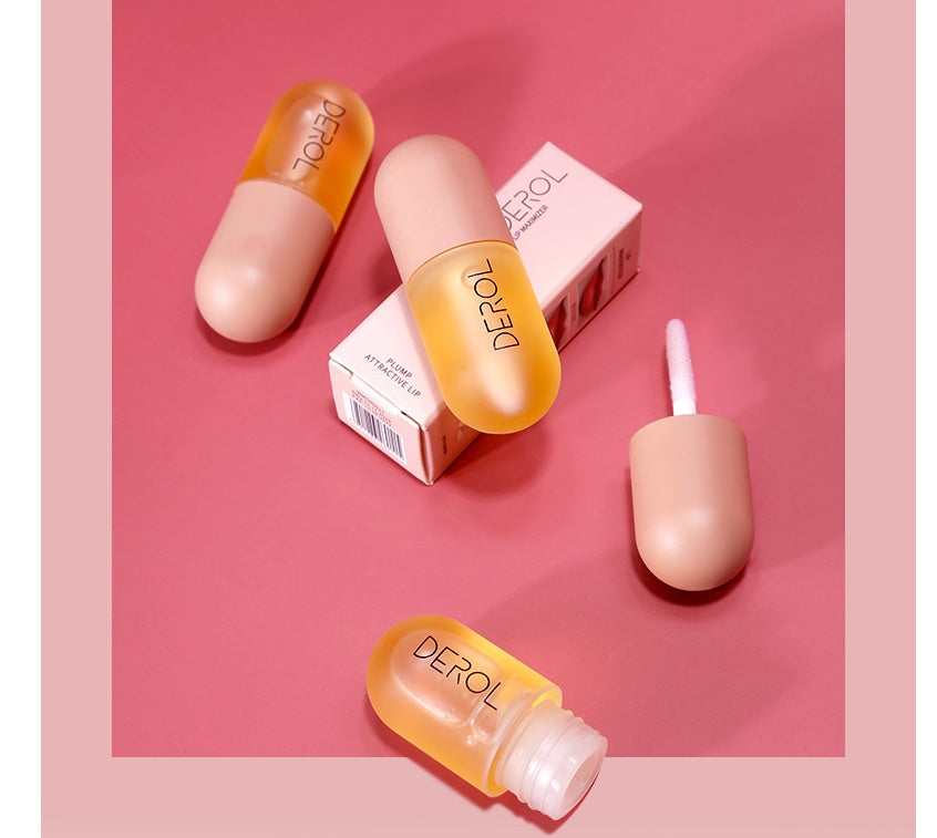Volumizing Lip Oil Lip Plumper | Nourishing Day - Night Lip Care Gloss