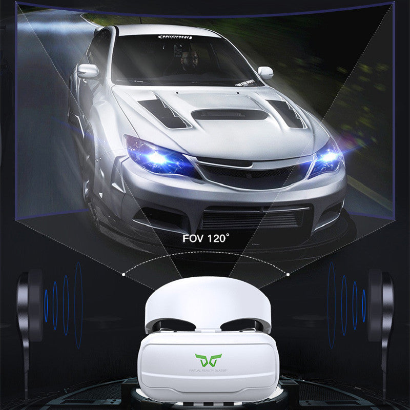 HD VR Brille mit Headset – Verstellbares Virtual Reality Set