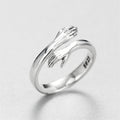 Love Embrace Couple Ring
