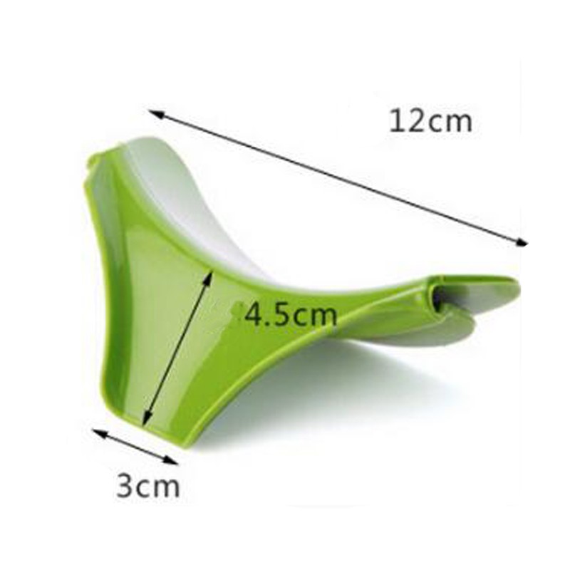 Silicone Kitchen Funnel - Heat Resistant Soup - Liquid Funnel
