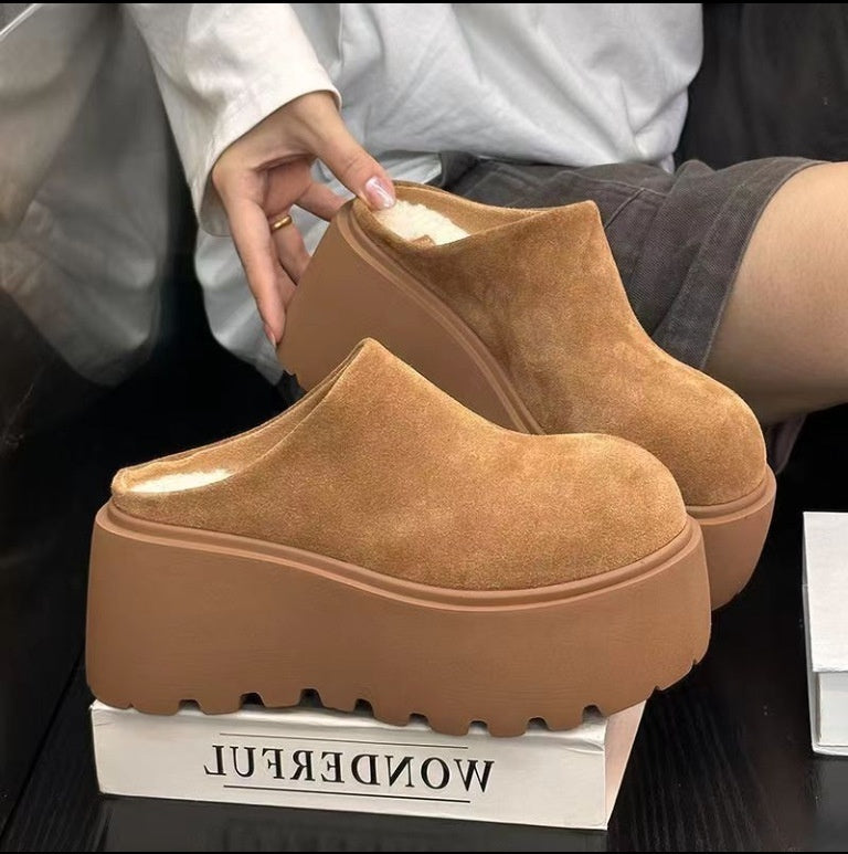 Women's Wedge Mule Slippers Non-slip – Comfortable Summer Slides