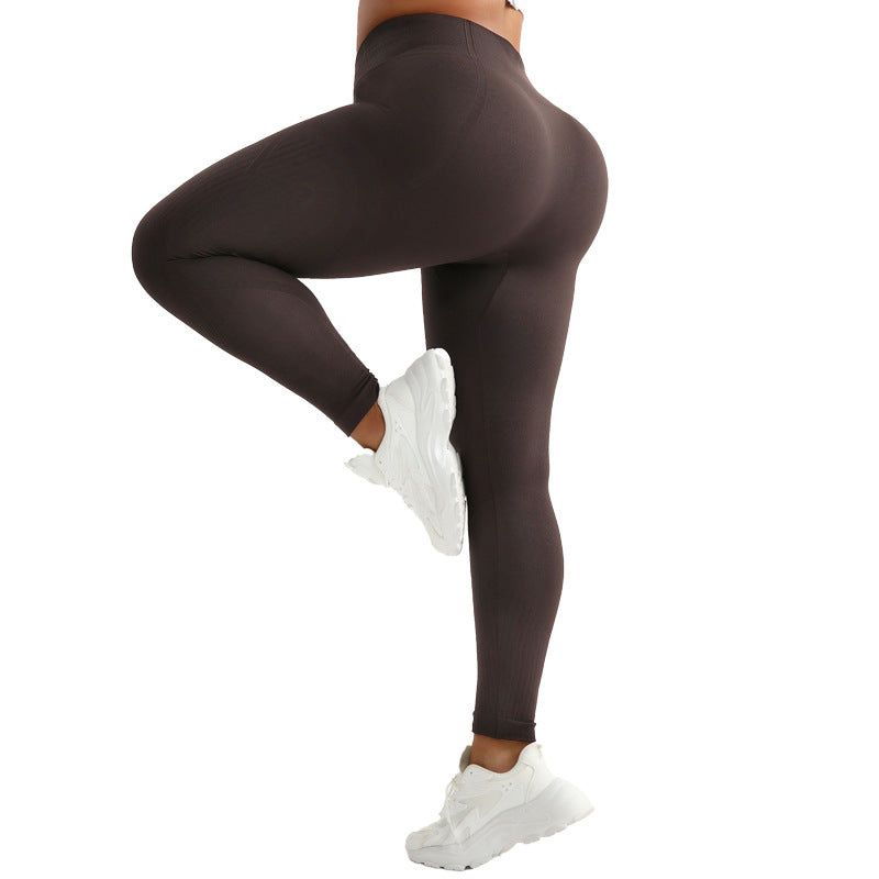 Women's High Waist Push-Up Yoga Leggings – Moisture-wicking
