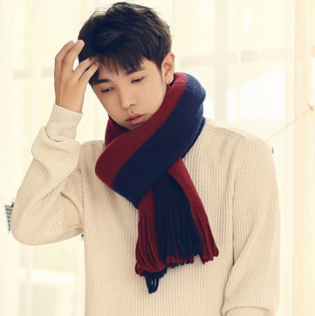 Men's Scarf fashionable colors combinable stylish modern