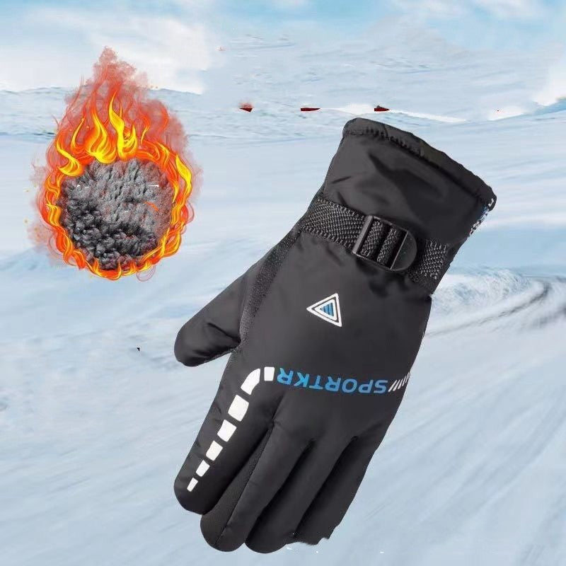 Men's Winter Gloves Windproof Warm Cold Protection Outdoor