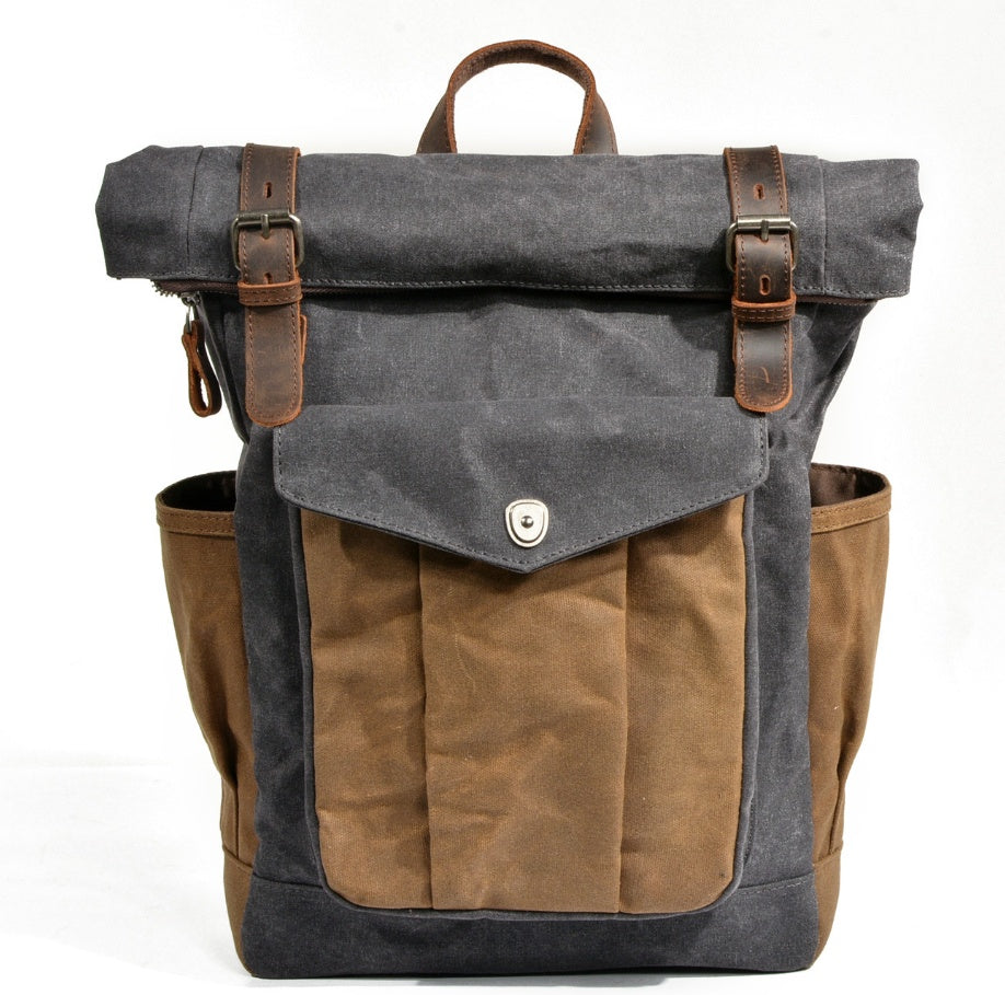 Canvas Backpack Vintage | Robust & Outdoor Mountaineering Bag