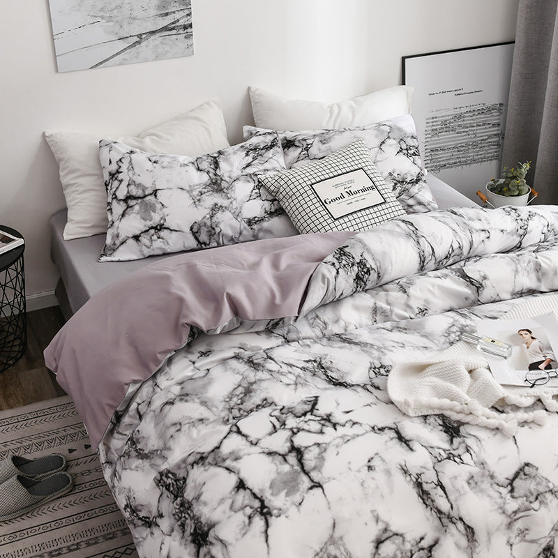 Bettwäsche Marmor Design | modern weich atmungsaktiv langlebig