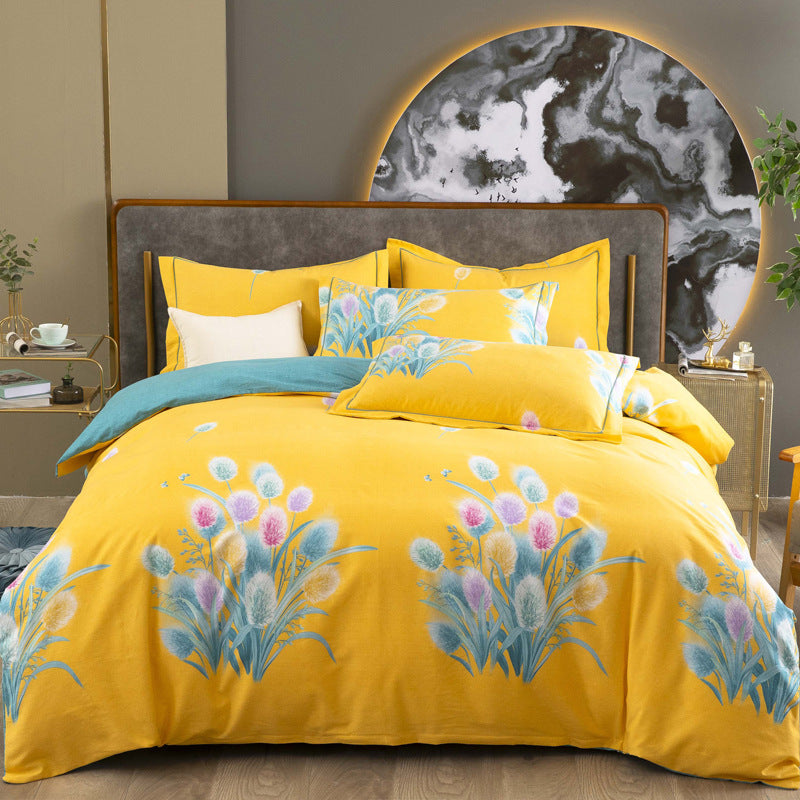 Winter Bedding Set Cotton Linen | warm soft breathable