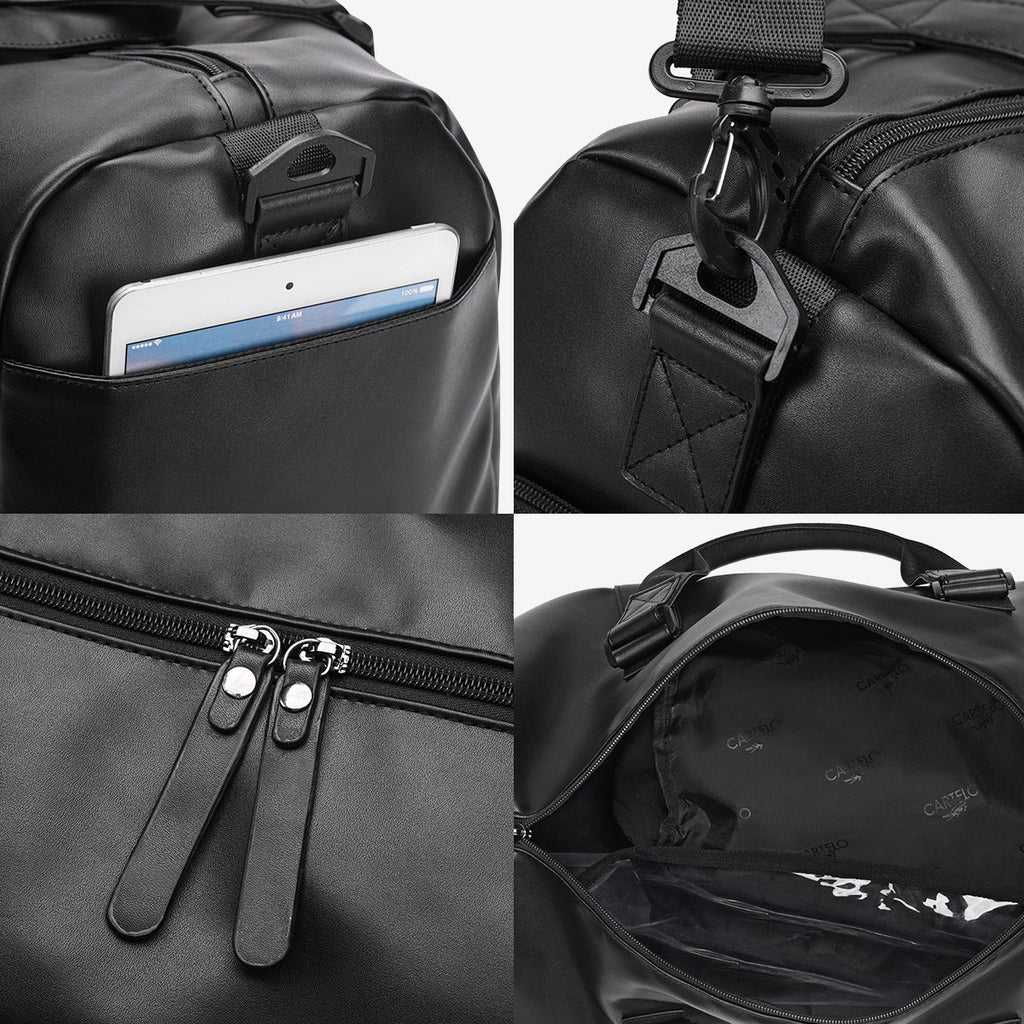 Men's Fitness Travel Bag Large Capacity – Sports Bag for Short Trips