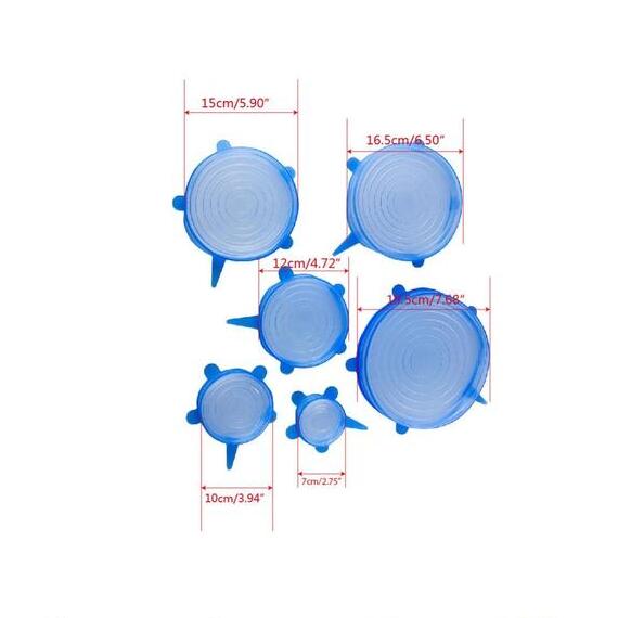 Silicone Stretch Lids Set | Reusable Food Covers