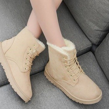 Women's Winter Snow Boots with Heels | Warm, Elegant, Non-Slip Shoes
