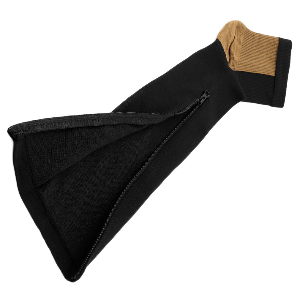 Damen Kompressionssocken mit Reißverschluss – Slim Fit Support Socken