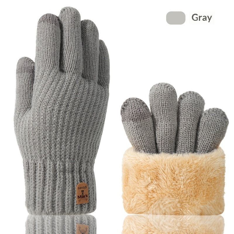 Men's Touchscreen Gloves Warm Fleece Winter Elegant