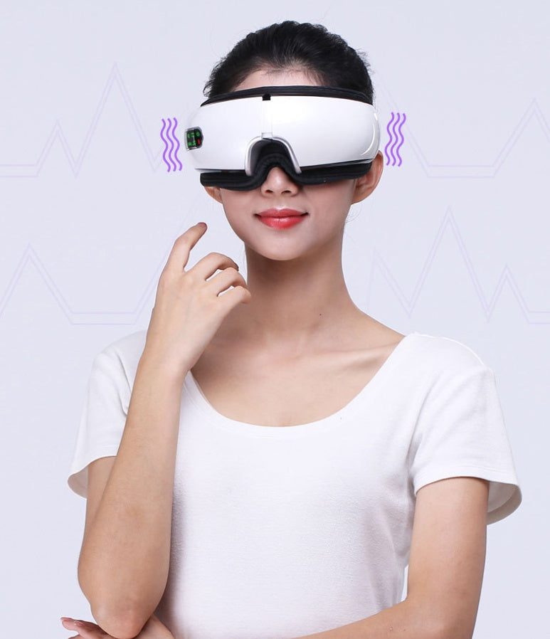 Smart Eye Massager with Heat & Vibration | Relaxation & Anti-Stress
