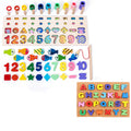 Alphabet Number Puzzle Kids | 3D Learning Toy Colorful