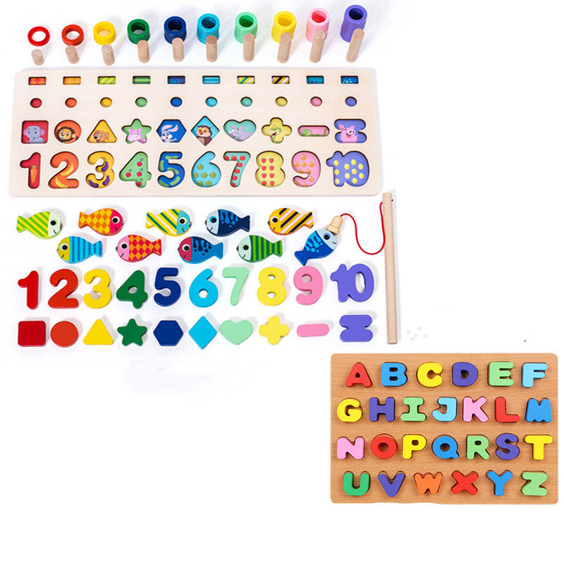 Alphabet Number Puzzle Kids | 3D Learning Toy Colorful