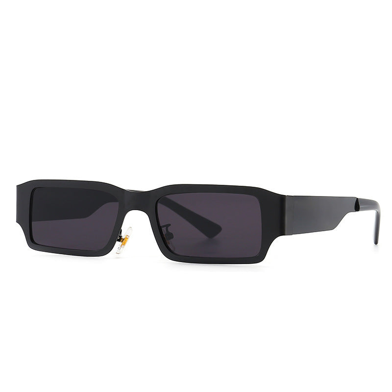 Kleine eckige Sonnenbrille | Metall | Unisex Retro Stil