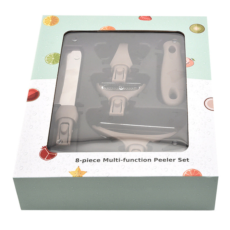 Kitchen Utensil Set 3-piece | Knife Peeler Cutting Board Kitchen