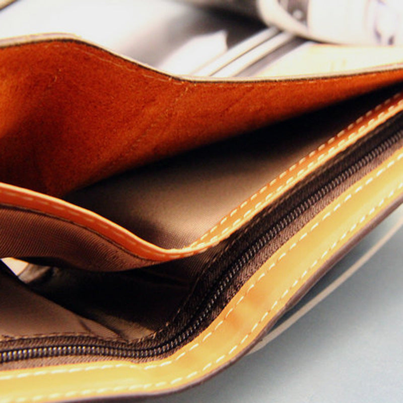 Men's Checkered Card Holder | Multiple Card Slots | Slim Wallet