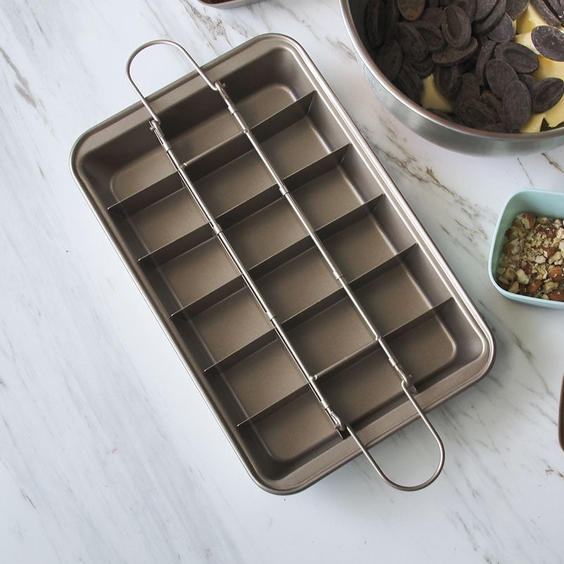Square Brownie Baking Pan Non-Stick – Cake & Bread Baking Pan