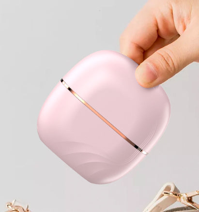 Kabellose Mini Glättungsbürste | Tragbarer Haarglätter Kamm für Perfektes Styling