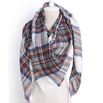 Damen Dreiecksschal Elegant | Herbst Winter Schal Stola