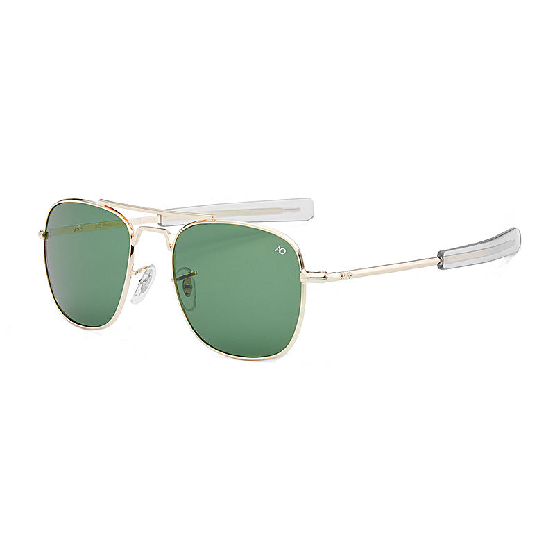 Metall Sonnenbrille Herren | Eckig | Retro Stil UV Schutz