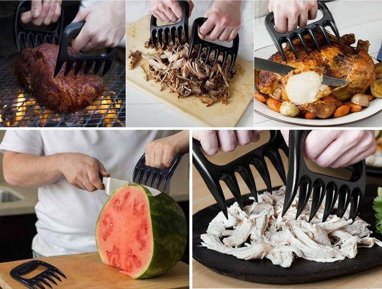 BBQ Bear Claws Meat Shredders – Pulled Pork Shredder Set