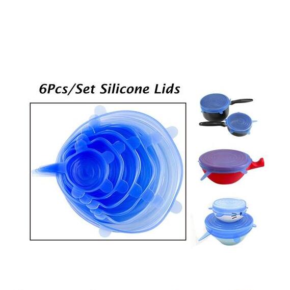 Silicone Stretch Lids Set | Reusable Food Covers