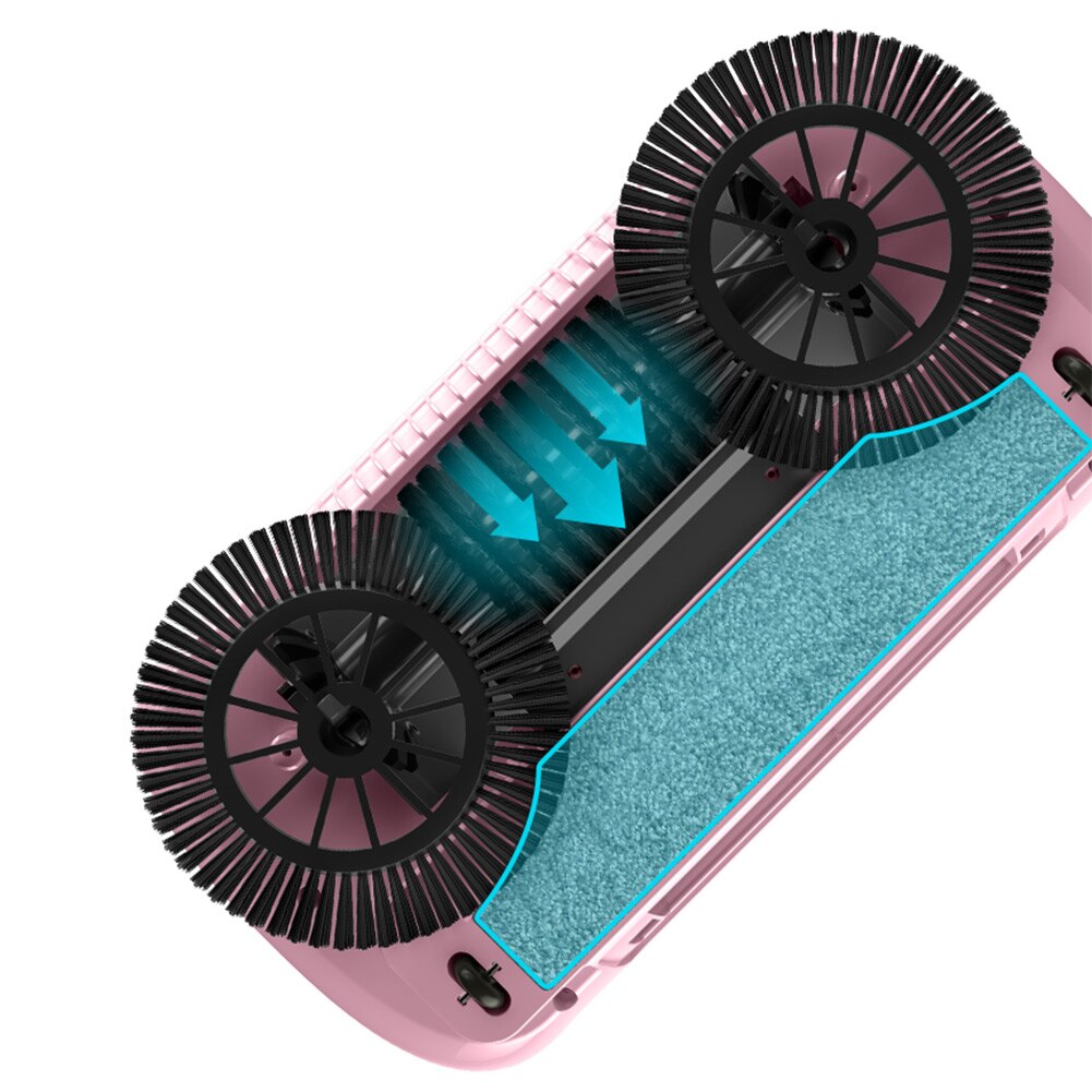 4-in-1 Manual Floor Sweeper - Sweeper, Broom, Mop & Dustpan
