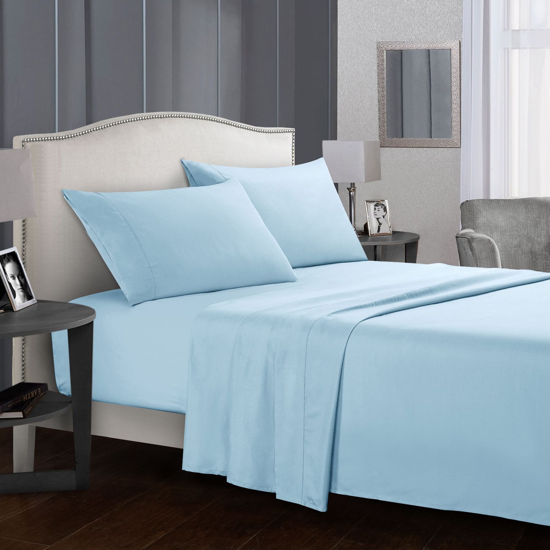 4-piece bedding set | soft breathable easy-care