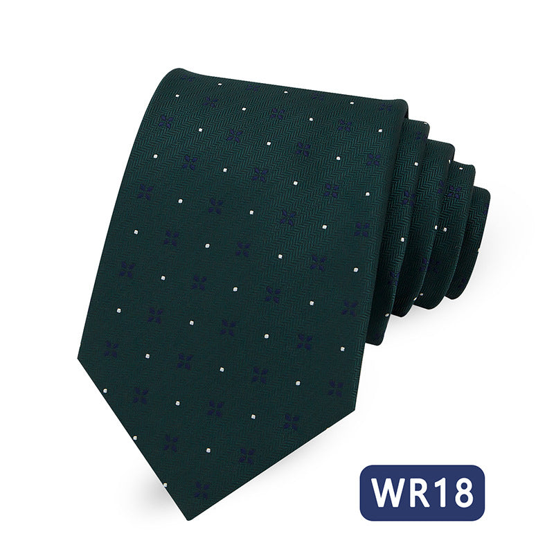 Men's Striped Tie Elegant Business Casual Modern
