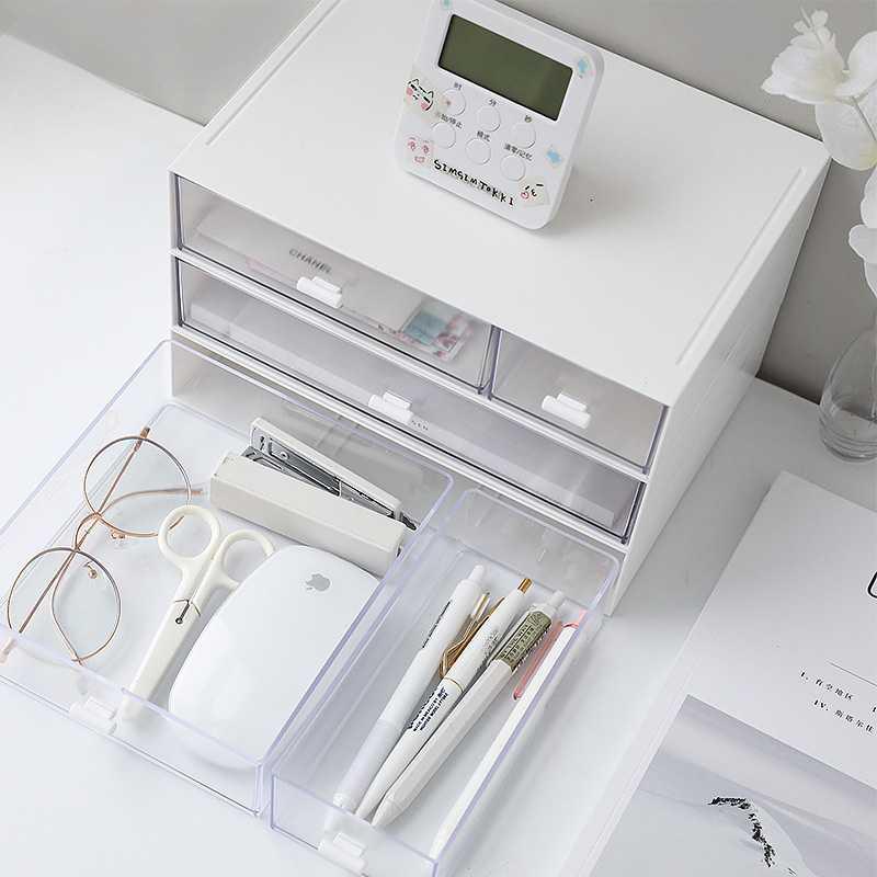 Transparent Drawer Box | Desk Organizer Office