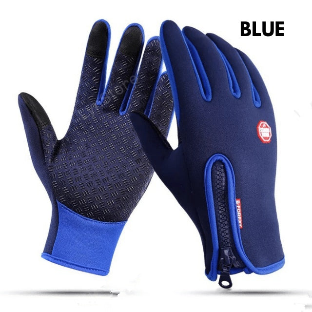 Winter Touchscreen Gloves Waterproof | Motorcycle & Outdoor Fleece Warm Non-slip
