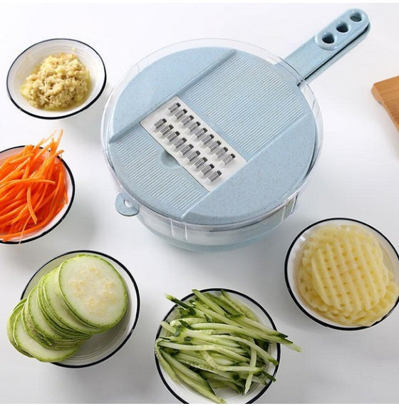 8-in-1 Vegetable Chopper Set | Mandoline Slicer Kitchen Helper