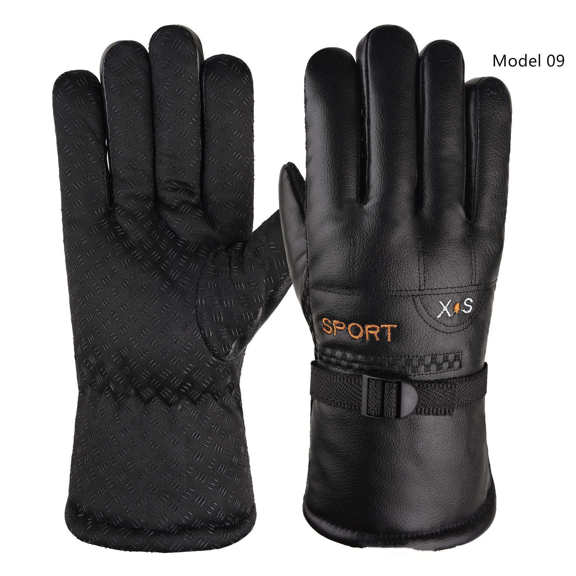 Men's Waterproof Non-slip Warm Outdoor Winter Gloves