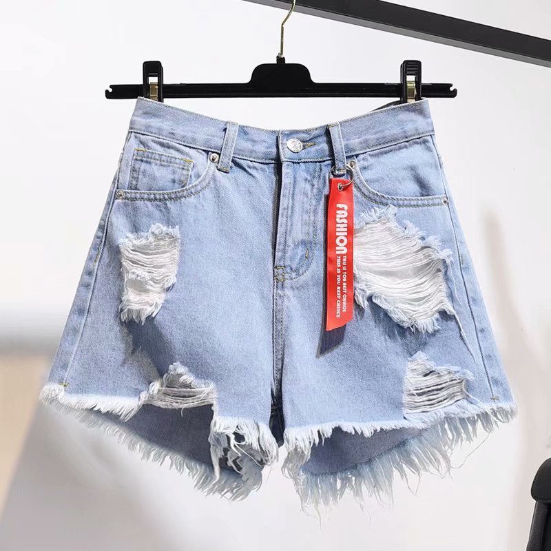 Women's Loose Denim Shorts | Casual Summer Hotpants