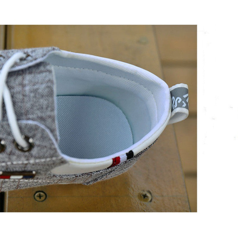 Men's Canvas Slip-On Shoes | Comfortable Breathable Casual Shoes