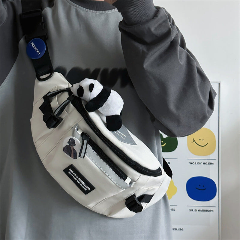Men's Sport Chest Bag Large | Crossbody Sling Bag Fitness